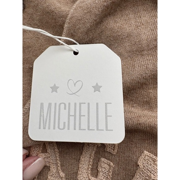 Michelle Vintage Club Graphic Pullover Long Sleeve Top Made in Italy - Picture 3 of 5